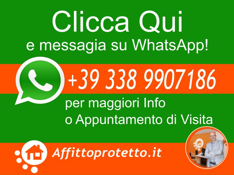 contatta affittoprotetto con whatsapp