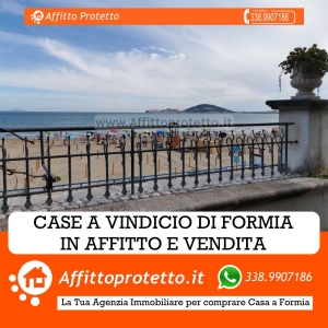 case a vindicio in affitto e vendita a Formia