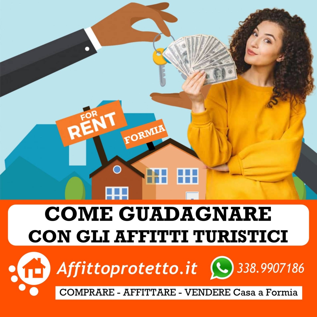 come guadagnare con gli affitti turistici a Formia