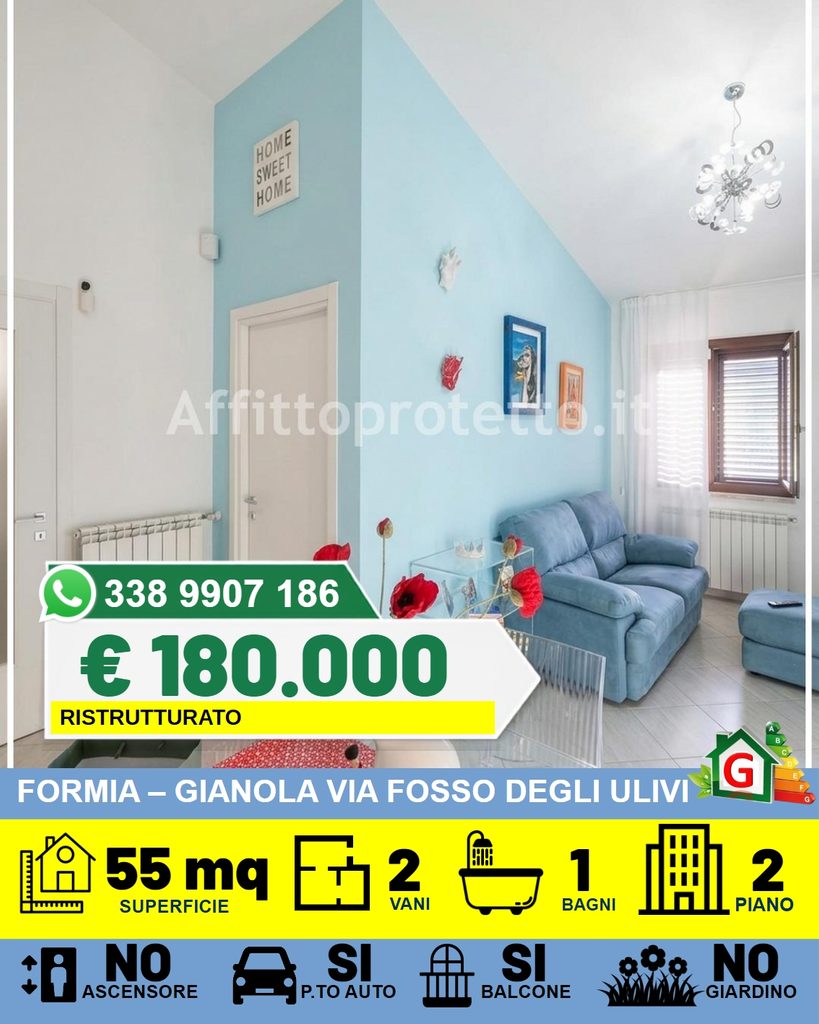 Gianola Attico in Vendita a Formia vicino al Mare